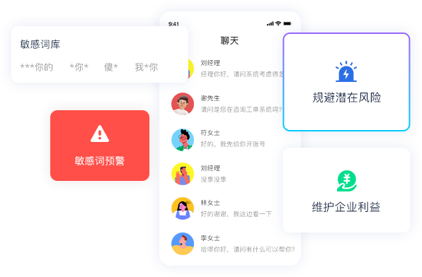 敏感詞預警